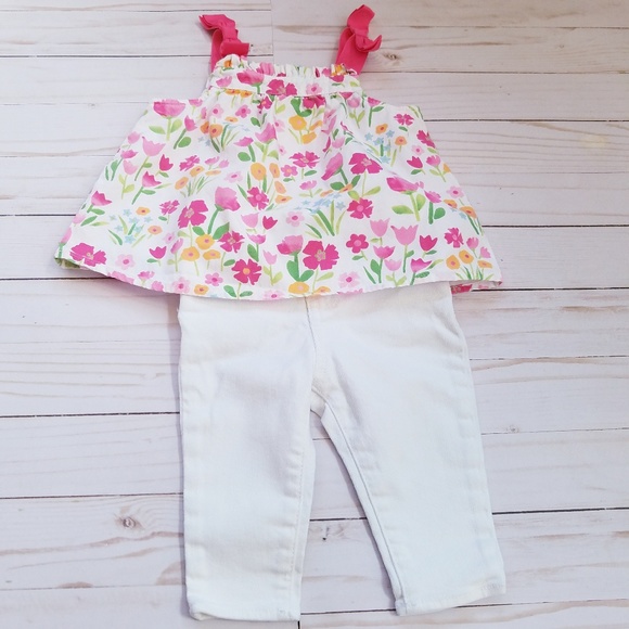 GAP Other - Gap & Gymboree Baby Girl Jeans/Top Bundle 12-18M